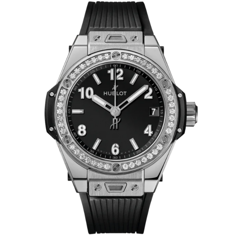 Big Bang 39mm ONE CLICK STEEL DIAMONDS - Hublot