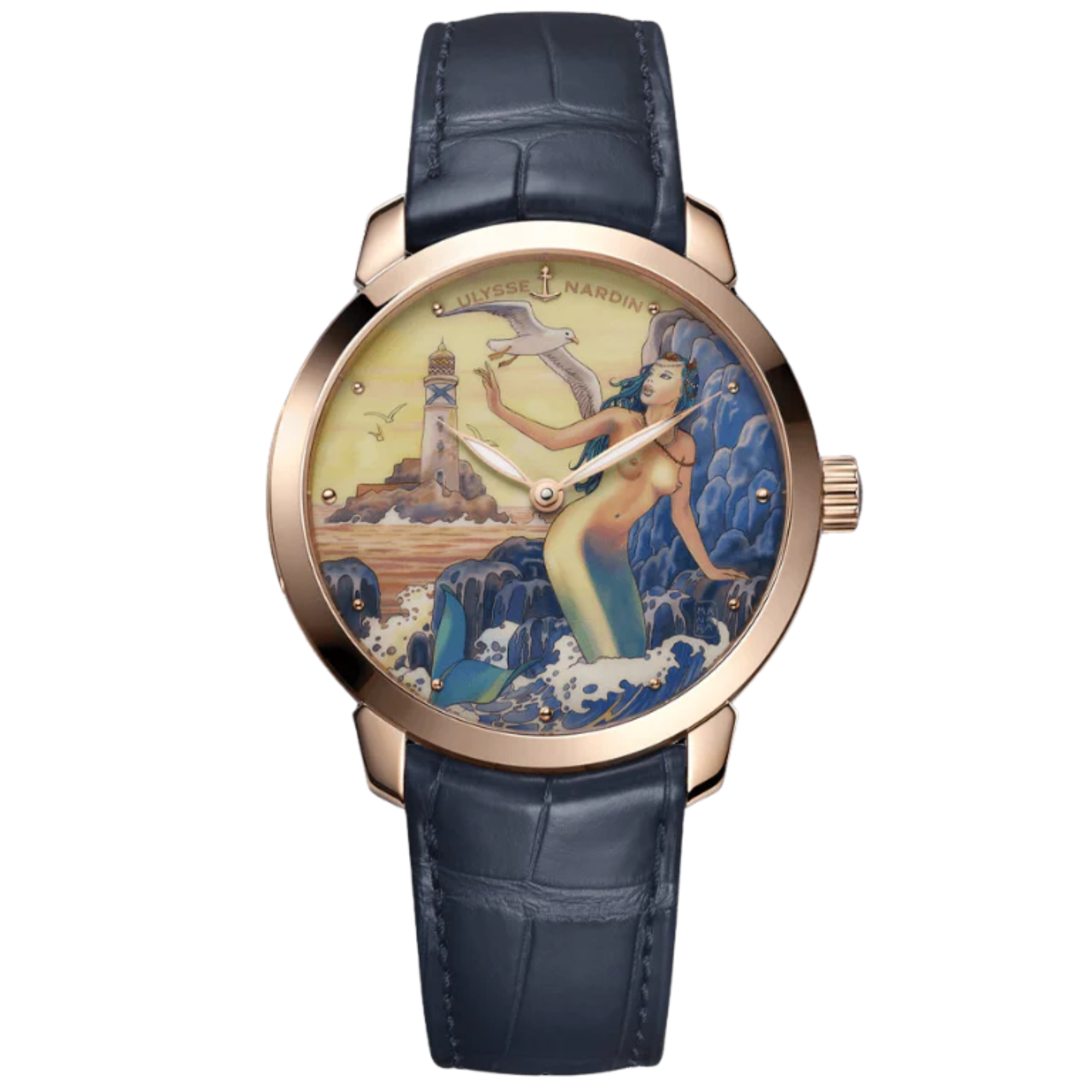 CLASSICO MANARA MANUFACTURE 40 MM ROSE GOLD WITH WHITE DIAL - Ulysse Nardin