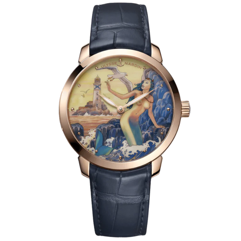 CLASSICO MANARA MANUFACTURE 40 MM ROSE GOLD WITH WHITE DIAL - Ulysse Nardin