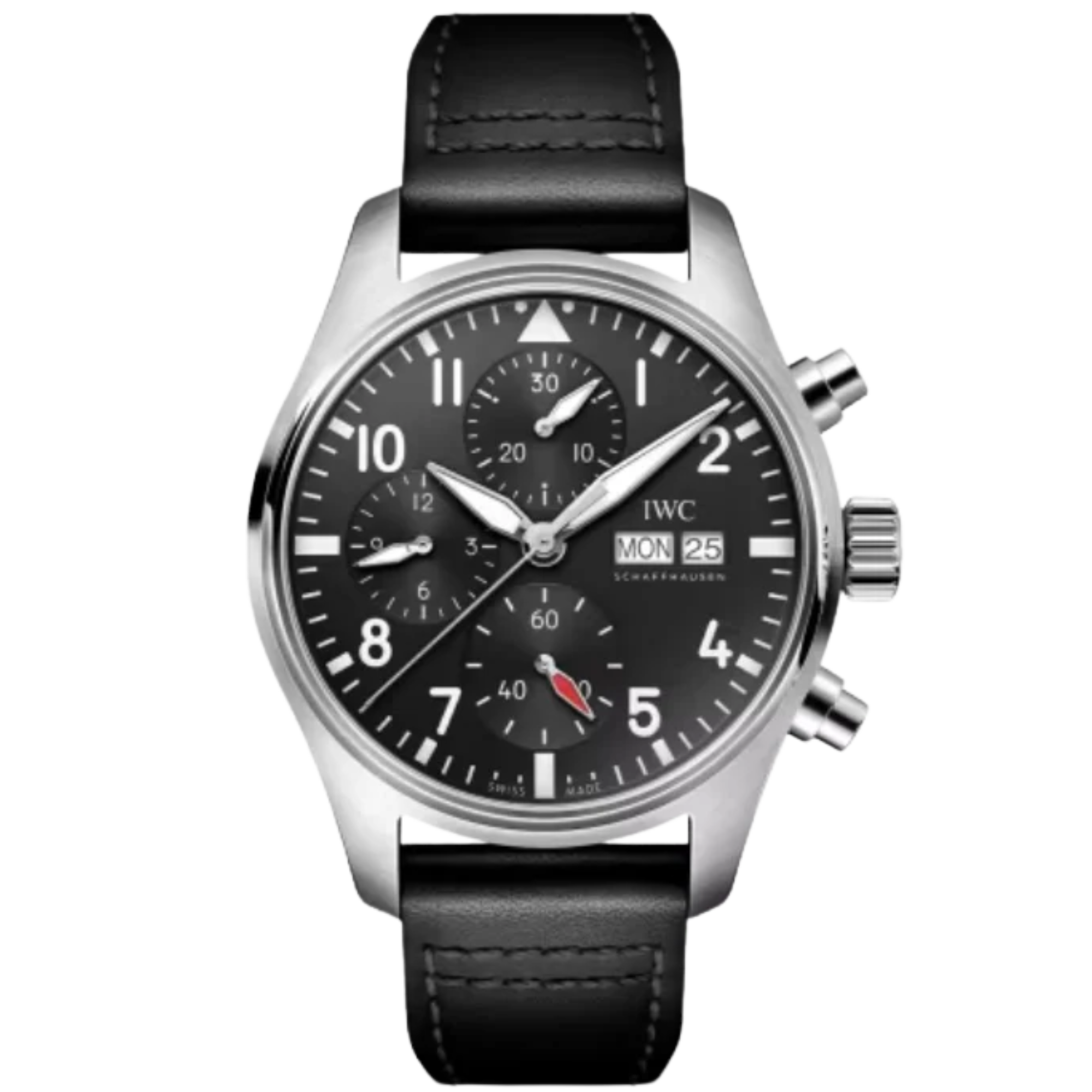 PILOT’S WATCH CHRONOGRAPH 41 MM STAINLESS STEEL WITH BLACK DIAL - IWC
