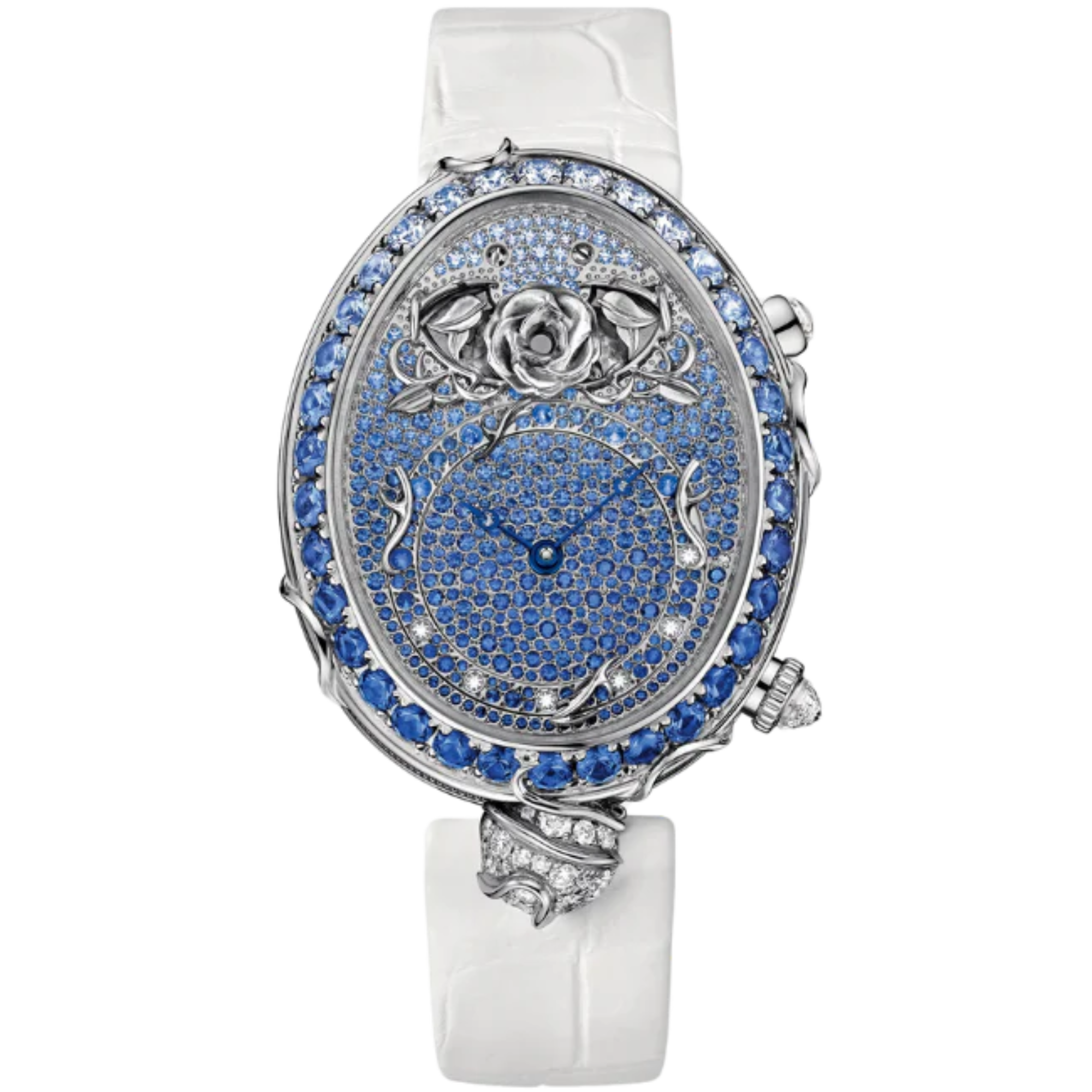 REINE DE NAPLES 8973 40 MM WHITE GOLD WITH BLUE DIAL - Breguet