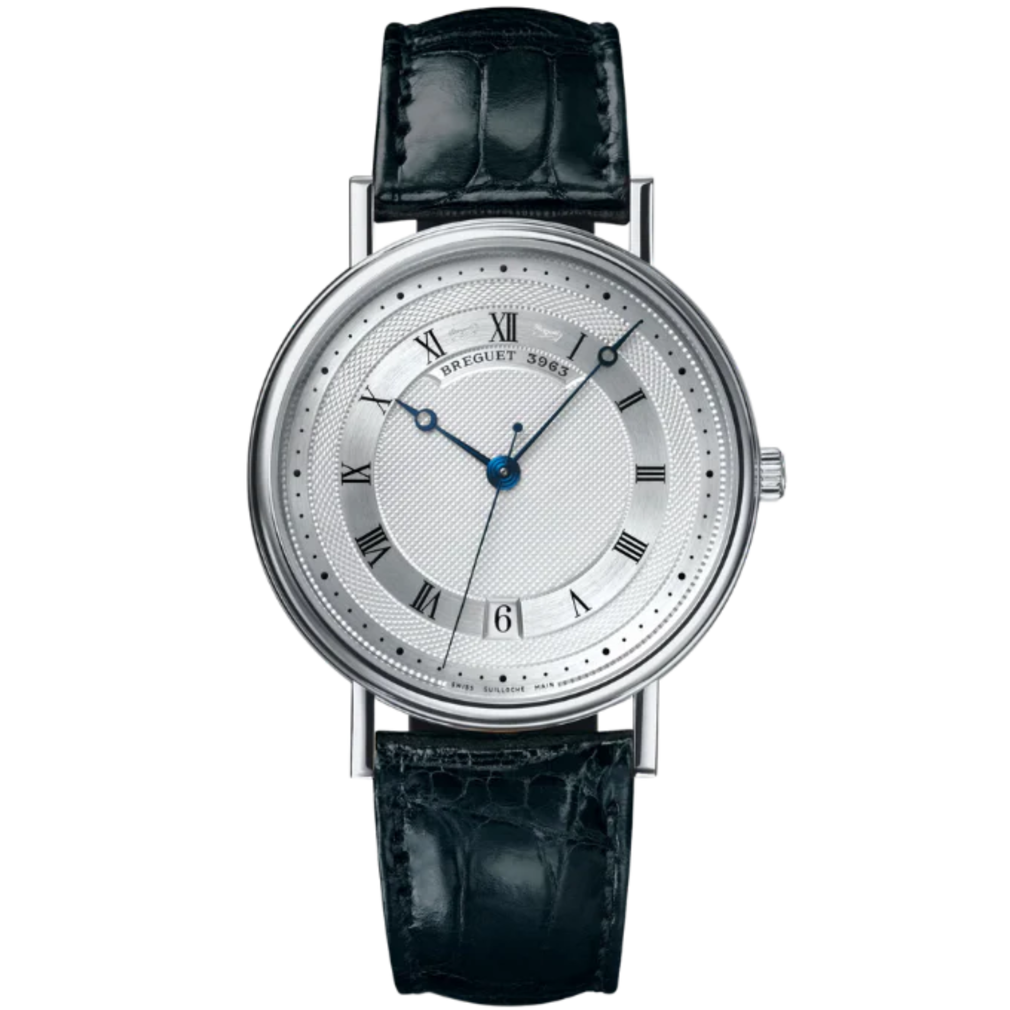 CLASSIQUE 5930 35 MM 18K WHITE GOLD WITH SILVER DIAL - Breguet