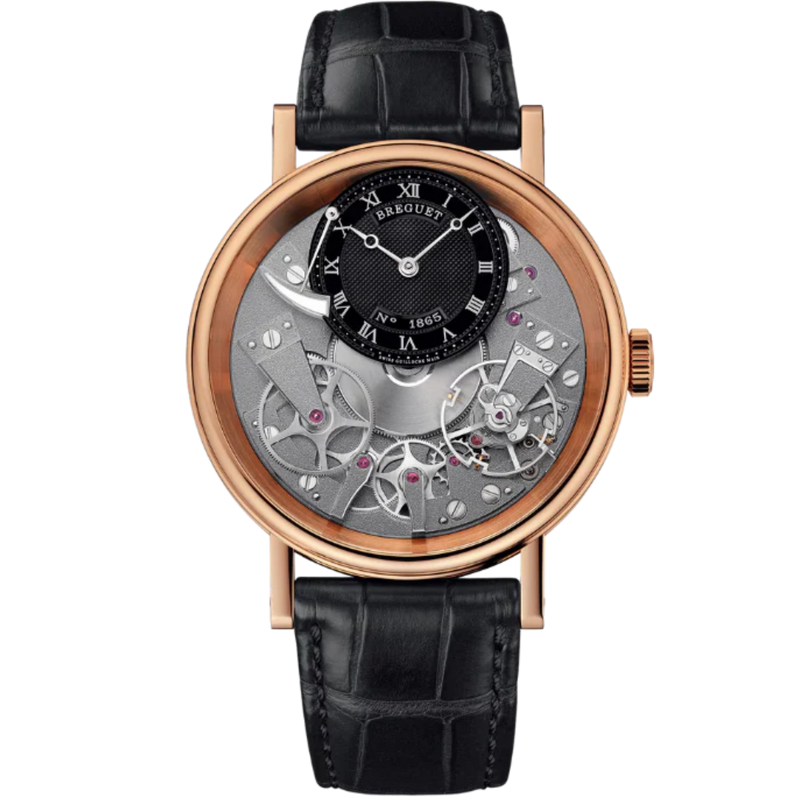 TRADITION 7057 40 MM ROSE GOLD WITH BLACK DIAL - Breguet