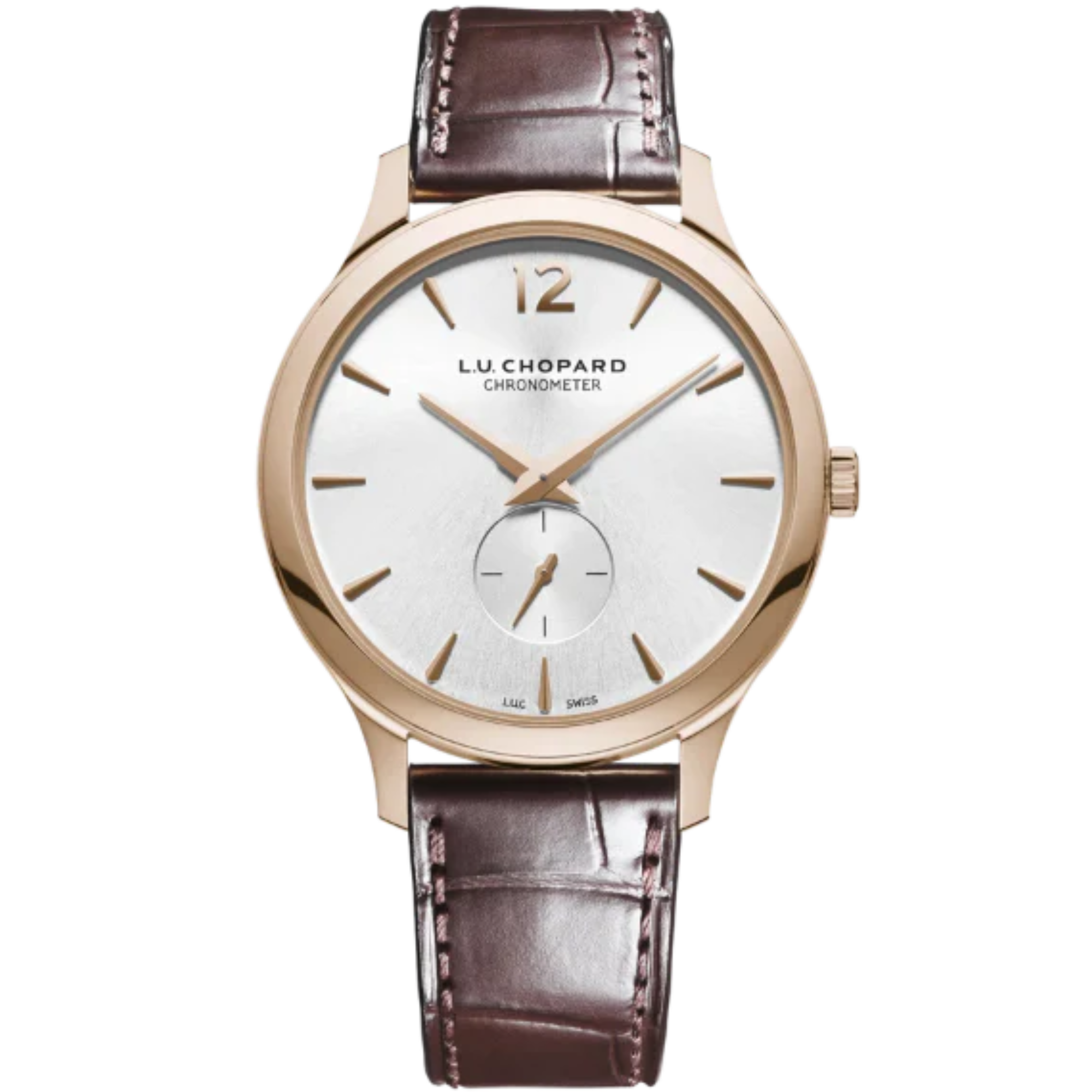 L.U.C XPS 40 MM ETHICAL ROSE GOLD WITH SILVER DIAL - Chopard