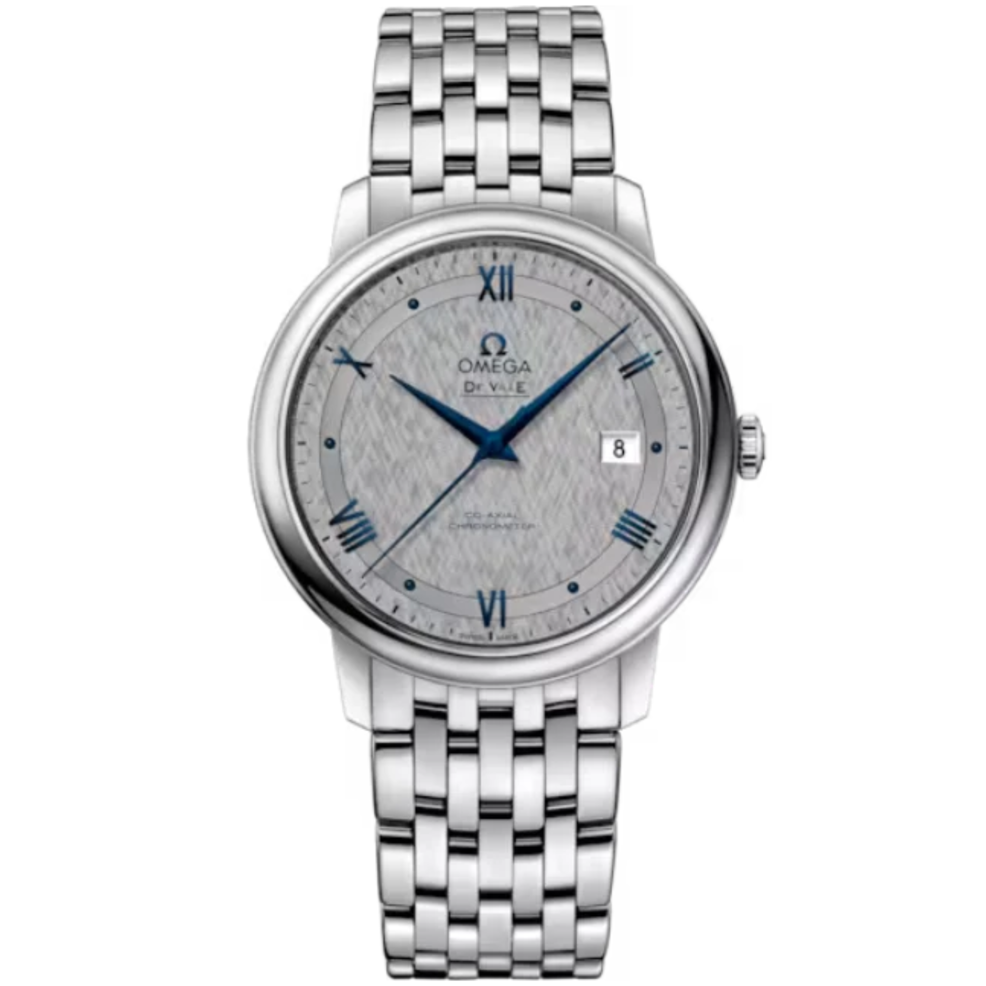 DE VILLE PRESTIGE 39 MM STAINLESS STEEL WITH GREY DIAL - Omega