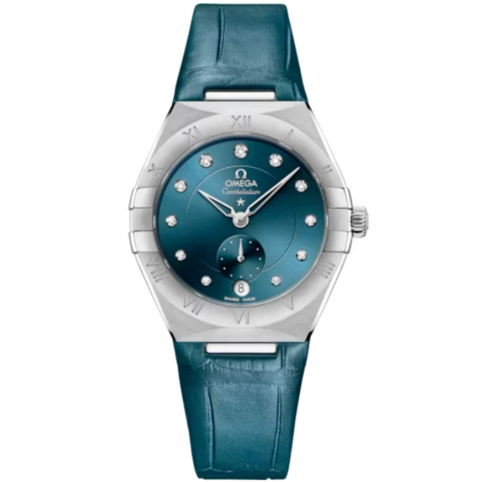 CONSTELLATION 34 MM STAINLESS STEEL WITH BLUE DIAL - Omega