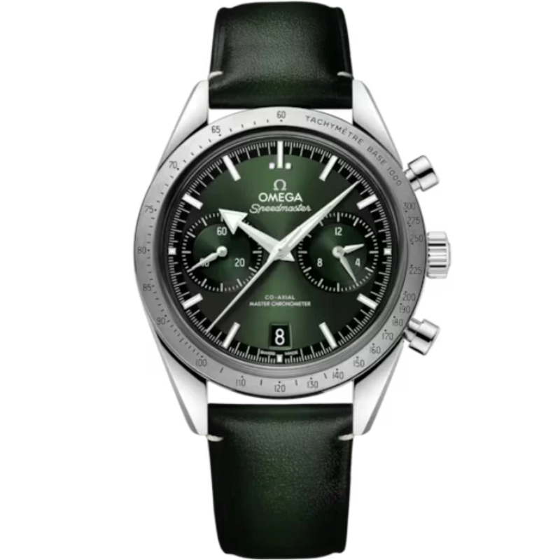 SPEEDMASTER '57 40 MM STAINLESS STEEL WITH GREEN DIAL - Omega