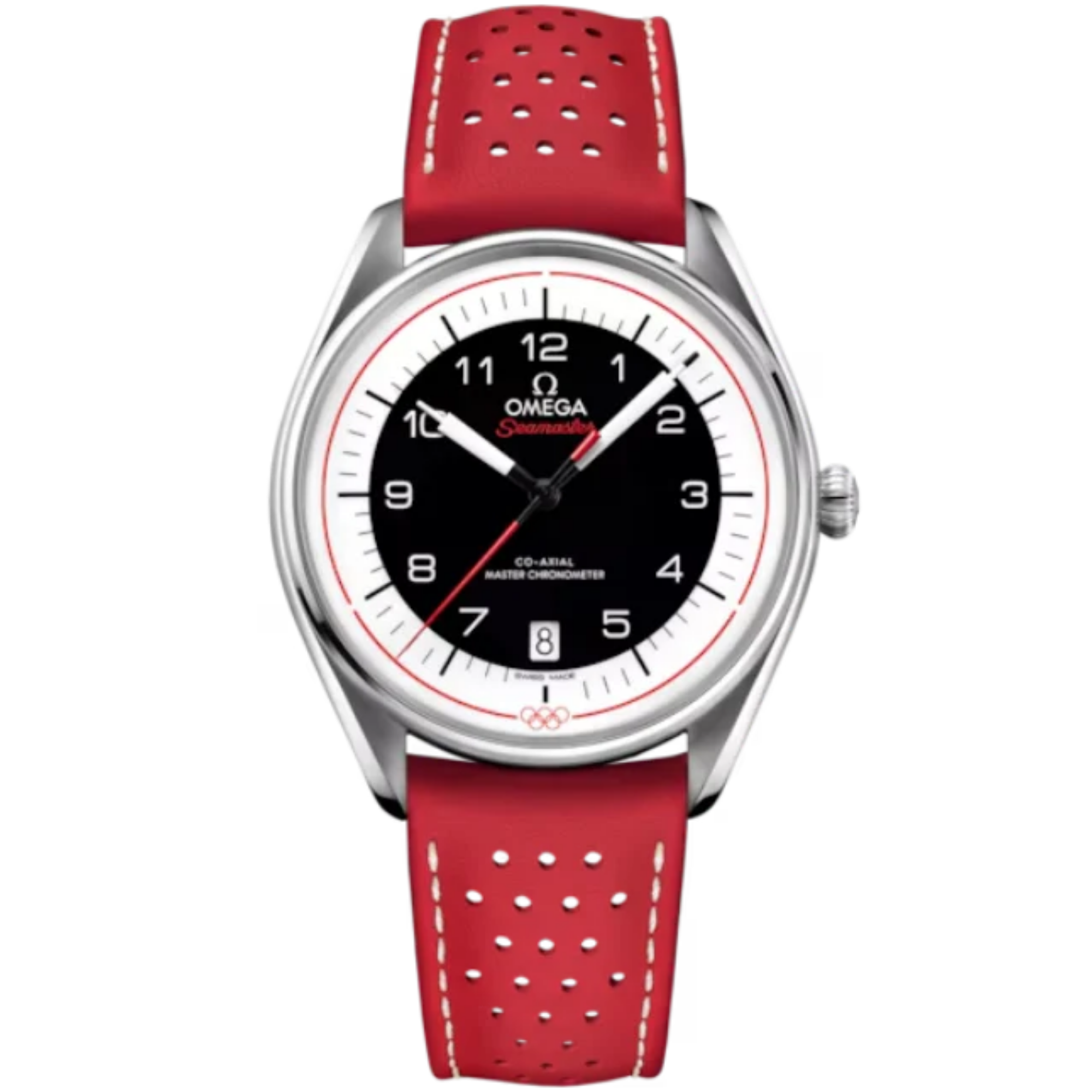 SEAMASTER OLYMPIC OFFICIAL TIMEKEEPER 39 MM STAINLESS STEEL WITH BLACK DIAL - Omega