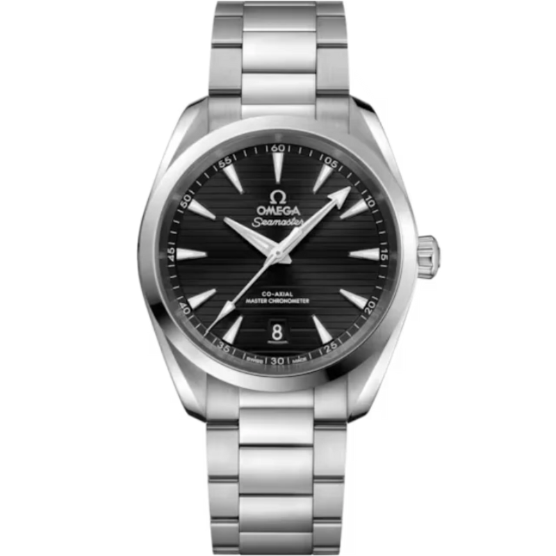 SEAMASTER AQUA TERRA 150M 38 MM STAINLESS STEEL WITH BLACK DIAL - Omega
