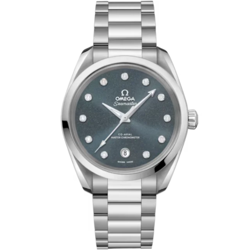 SEAMASTER AQUA TERRA 150M 38 MM STAINLESS STEEL WITH BLUE DIAL - Omega