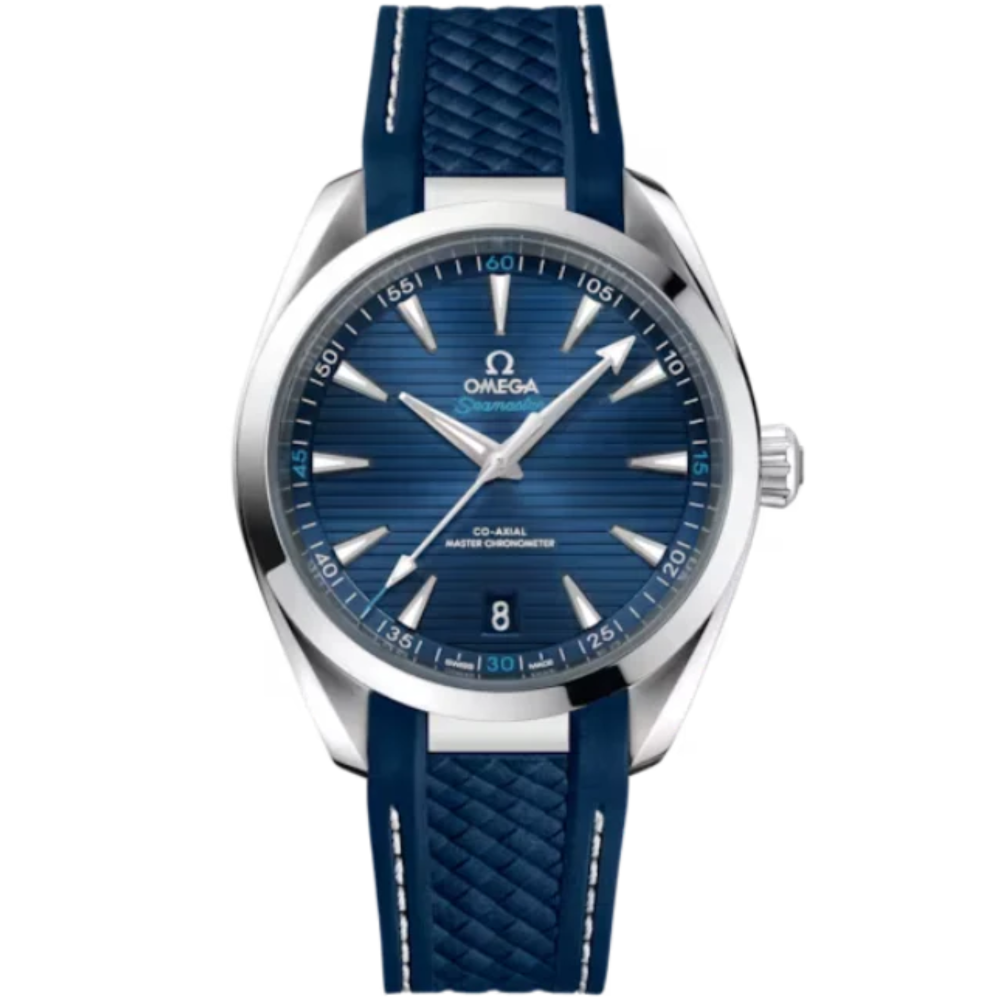 SEAMASTER AQUA TERRA 150M 41 MM STAINLESS STEEL WITH BLUE DIAL - Omega