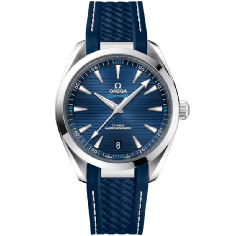 SEAMASTER AQUA TERRA 150M 41 MM STAINLESS STEEL WITH BLUE DIAL - Omega