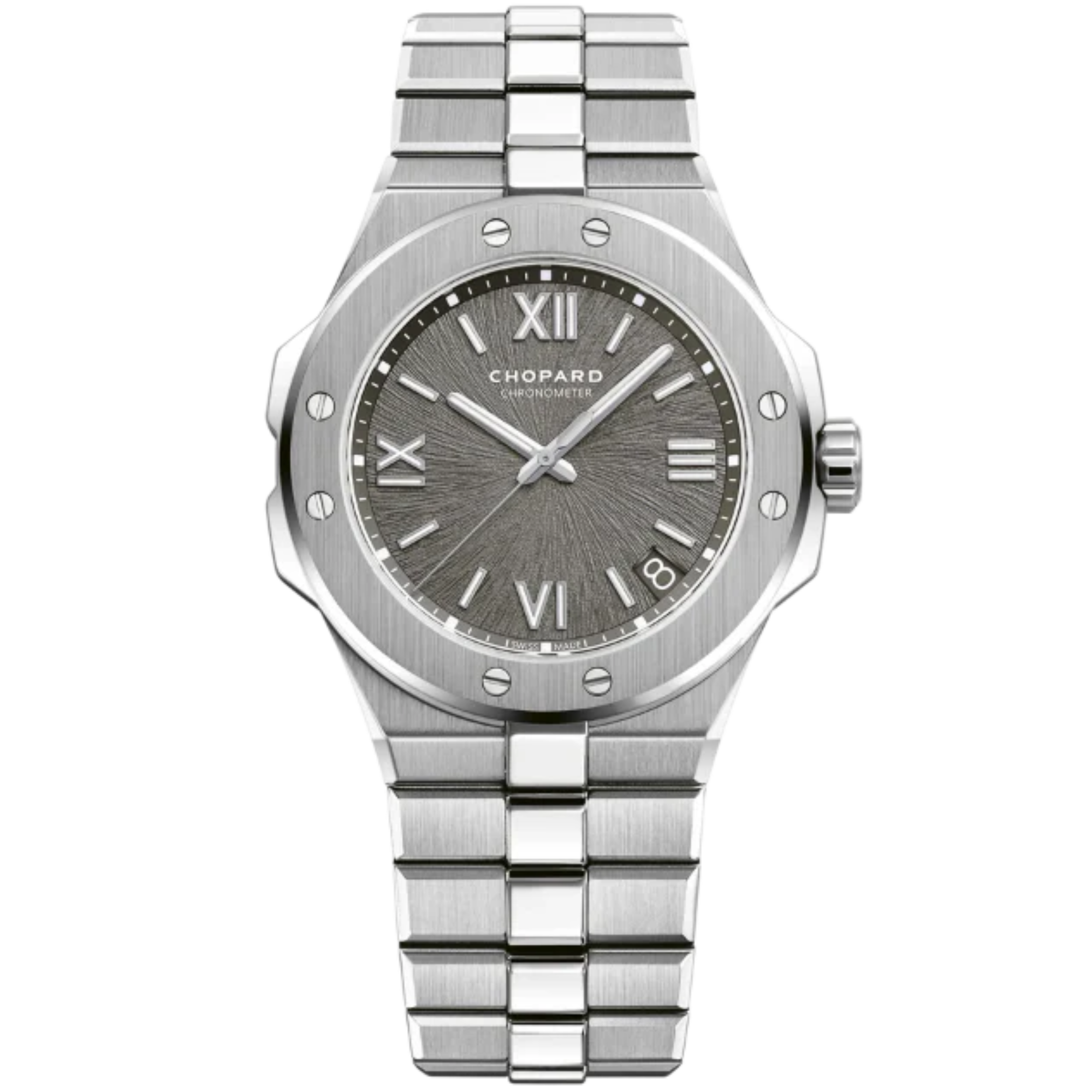 ALPINE EAGLE 41 MM LUCENT STEEL™ WITH GREY DIAL - Chopard