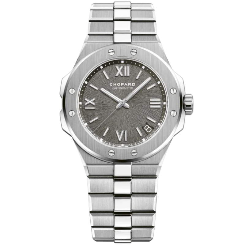 ALPINE EAGLE 41 MM LUCENT STEEL™ WITH GREY DIAL - Chopard