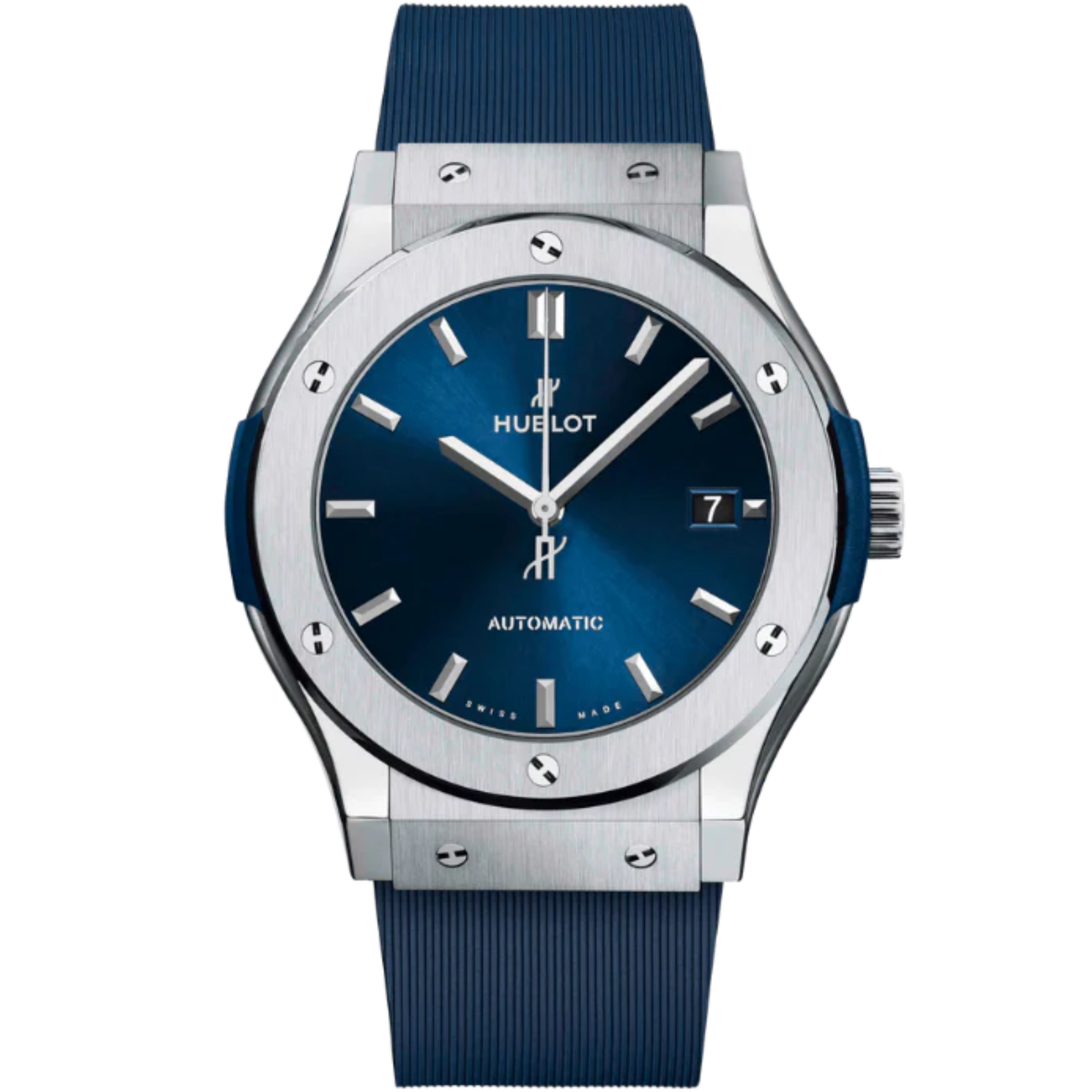CLASSIC FUSION 3-HANDS 42MM TITANIUM BLUE - Hublot
