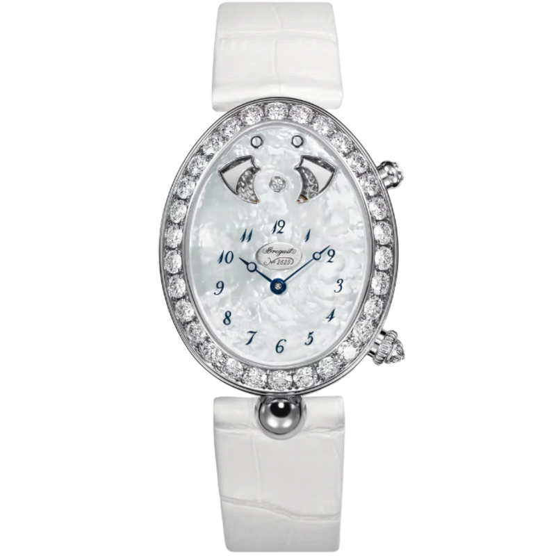 REINE DE NAPLES 8978 38 MM WHITE GOLD WITH MOTHER OF PEARL DIAL - Breguet