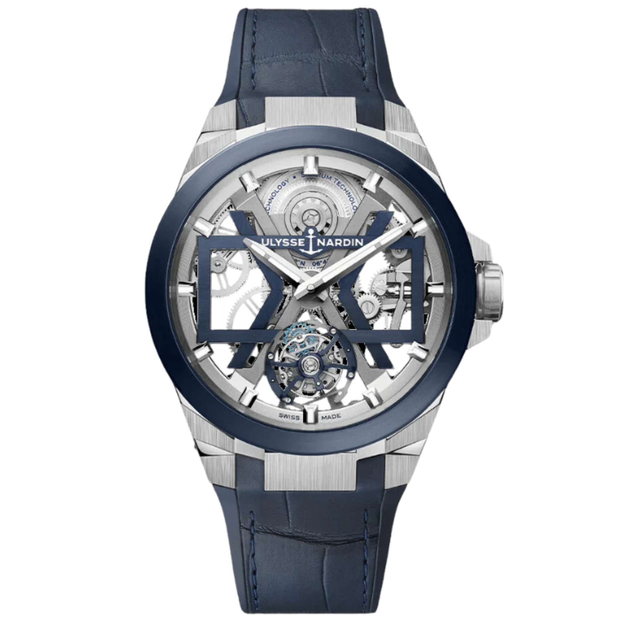 BLAST TOURBILLON 45 MM TITANIUM WITH OPENWORKED DIAL - Ulysse Nardin