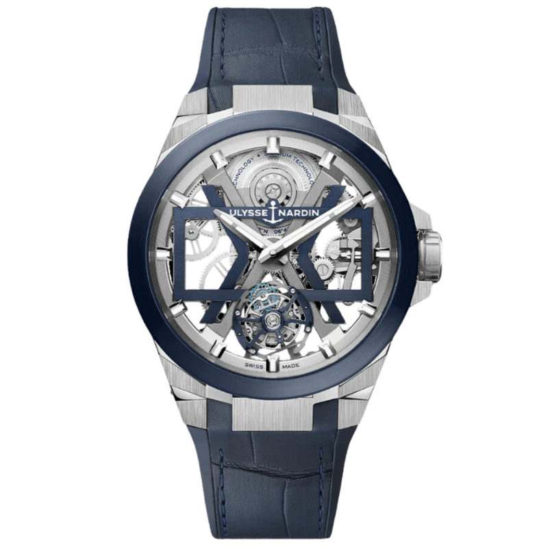 BLAST TOURBILLON 45 MM TITANIUM WITH OPENWORKED DIAL - Ulysse Nardin