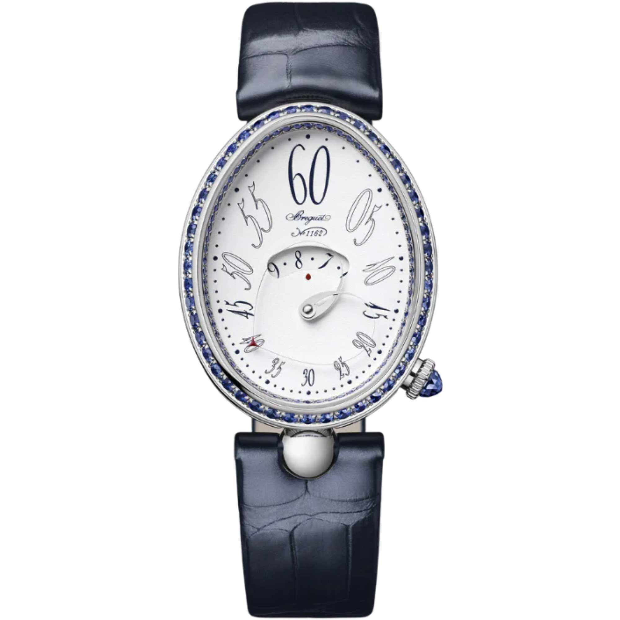 REINE DE NAPLES 9838 36 MM WHITE GOLD WITH WHITE LACQUERED DIAL - Breguet
