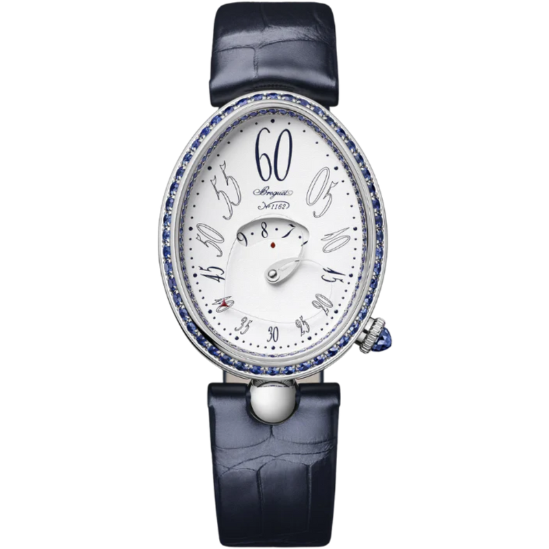 REINE DE NAPLES 9838 36 MM WHITE GOLD WITH WHITE LACQUERED DIAL - Breguet