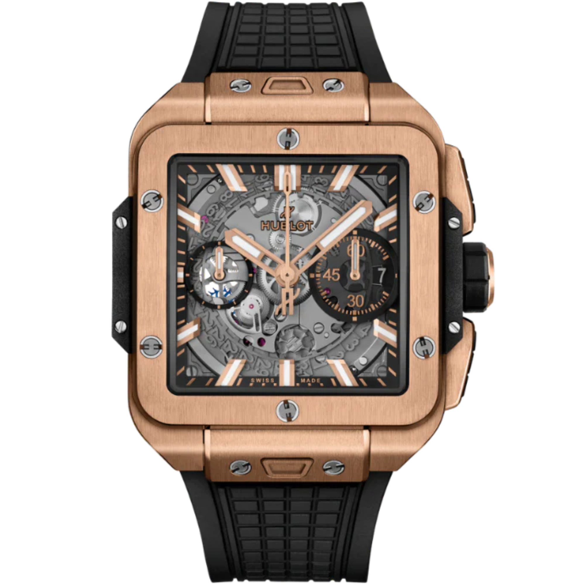 SQUARE BANG 42 MM UNICO KING GOLD - Hublot