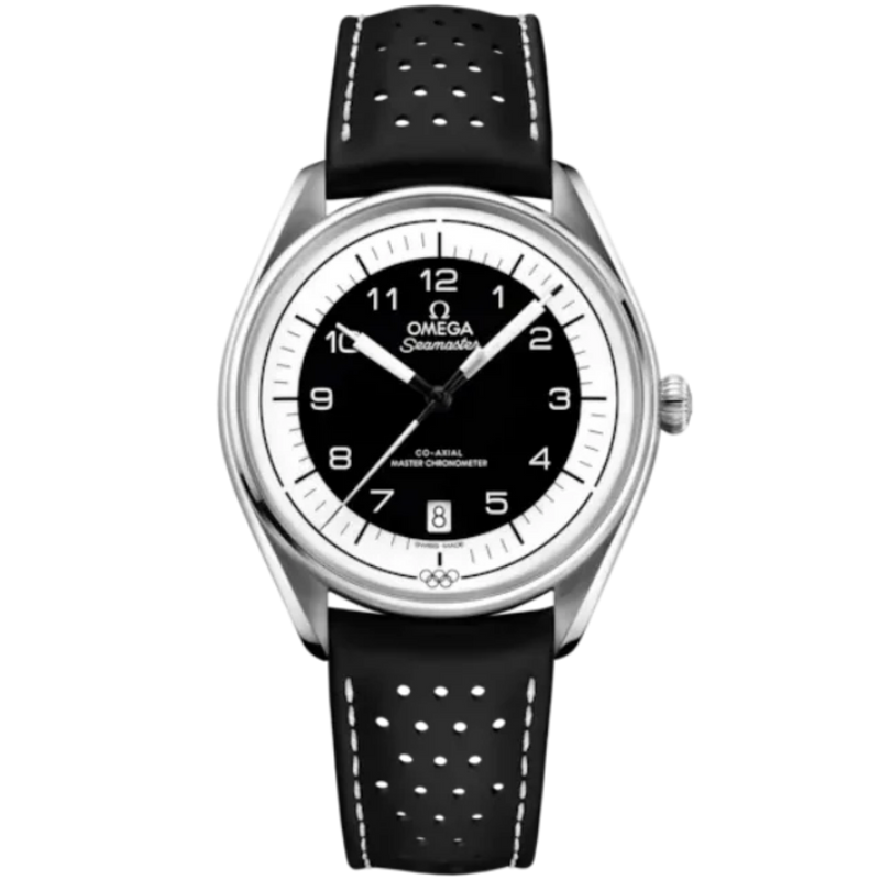 SEAMASTER OLYMPIC OFFICIAL TIMEKEEPER 39 MM STAINLESS STEEL WITH BLACK DIAL - Omega