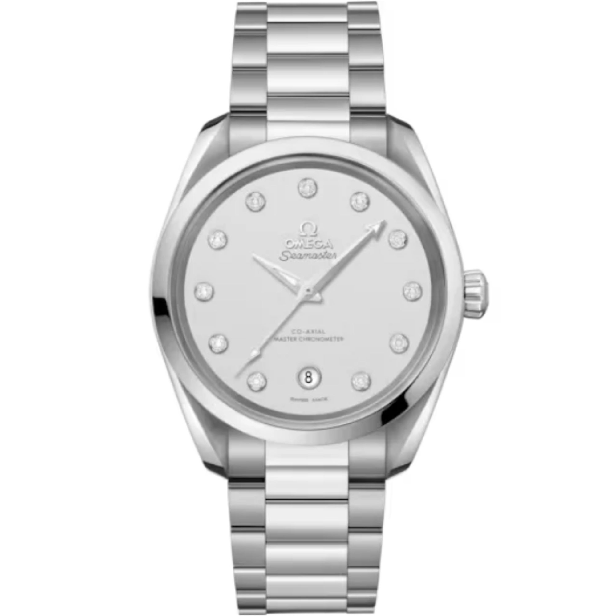 SEAMASTER AQUA TERRA 150M 38 MM STAINLESS STEEL WITH SILVER DIAL - Omega