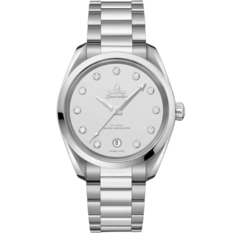 SEAMASTER AQUA TERRA 150M 38 MM STAINLESS STEEL WITH SILVER DIAL - Omega