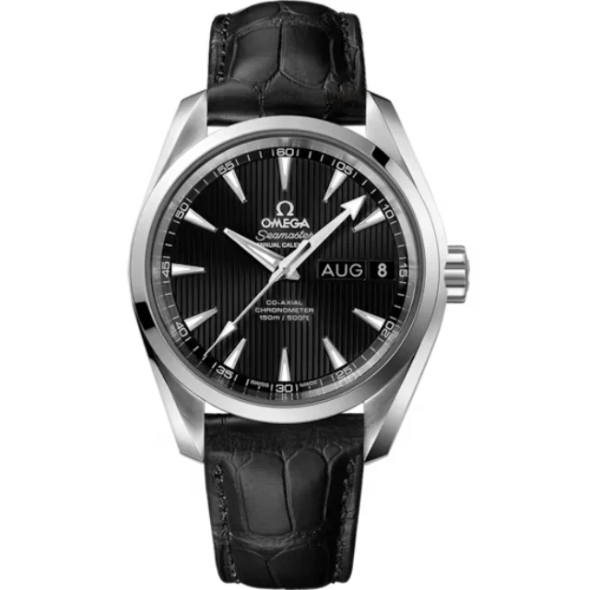 SEAMASTER AQUA TERRA 150M 38 MM STAINLESS STEEL WITH BLACK DIAL - Omega
