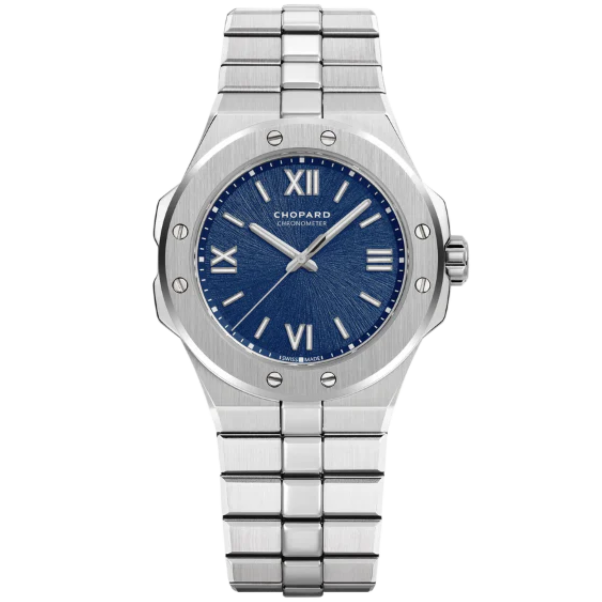 ALPINE EAGLE 36 MM LUCENT STEEL™ WITH BLUE DIAL - Chopard
