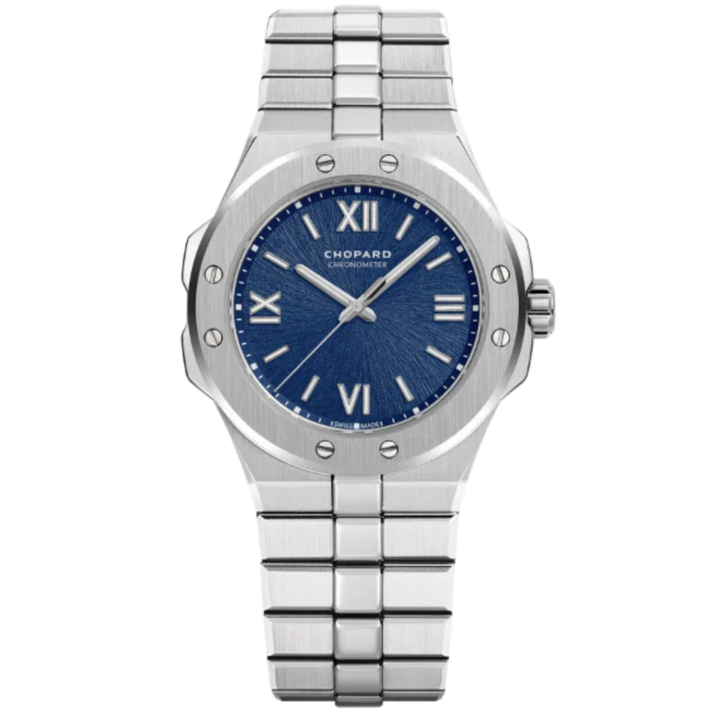 ALPINE EAGLE 36 MM LUCENT STEEL™ WITH BLUE DIAL - Chopard
