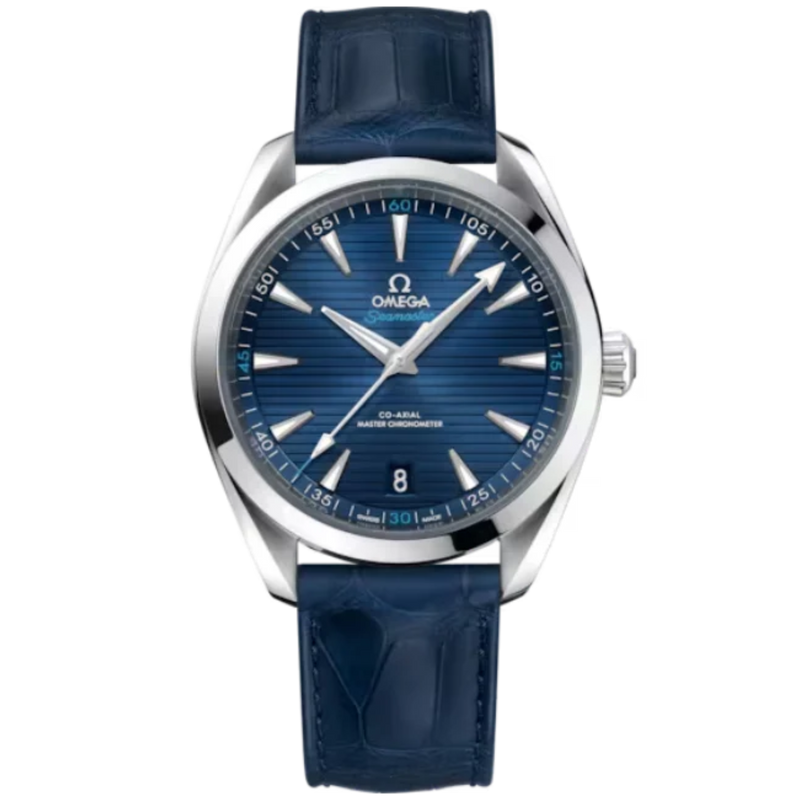 SEAMASTER AQUA TERRA 150M 41 MM STAINLESS STEEL WITH BLUE DIAL - Omega