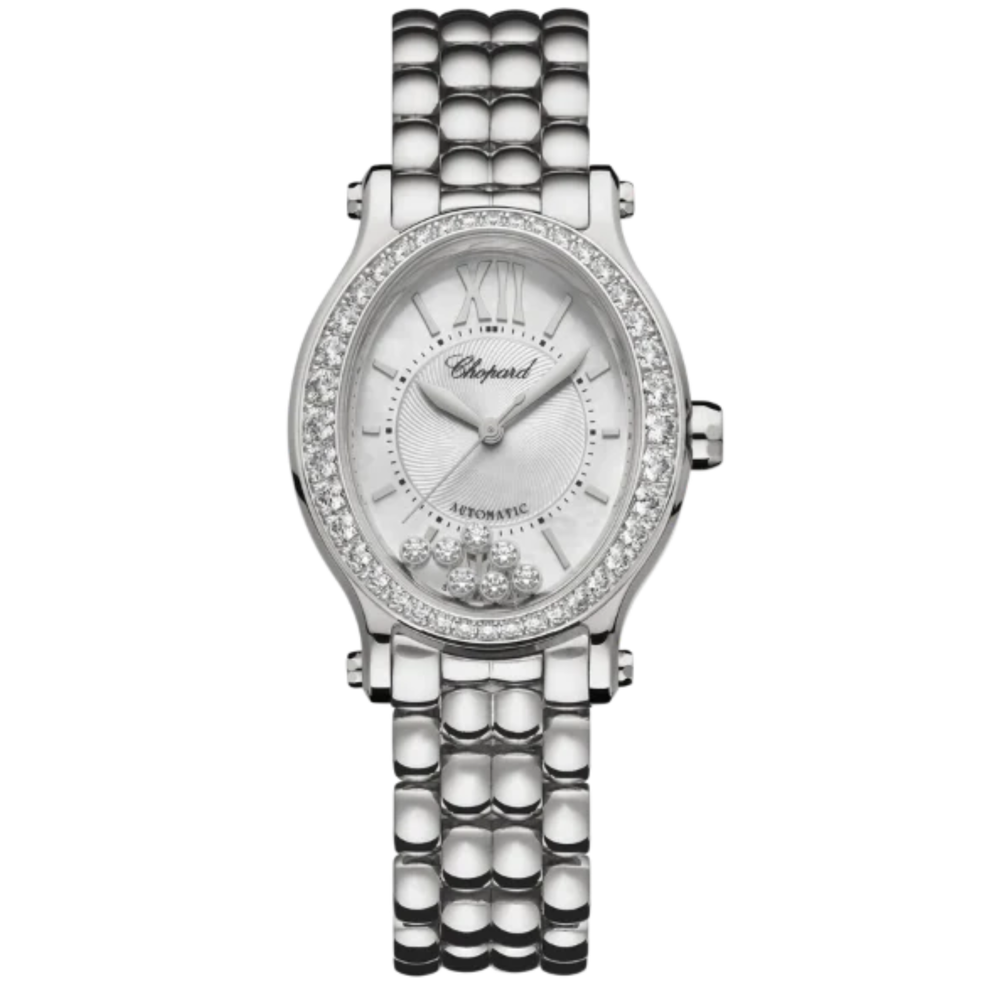 HAPPY SPORT 31 MM LUCENT STEEL™ WITH SILVER DIAL - Chopard