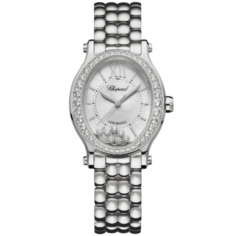 HAPPY SPORT 31 MM LUCENT STEEL™ WITH SILVER DIAL - Chopard