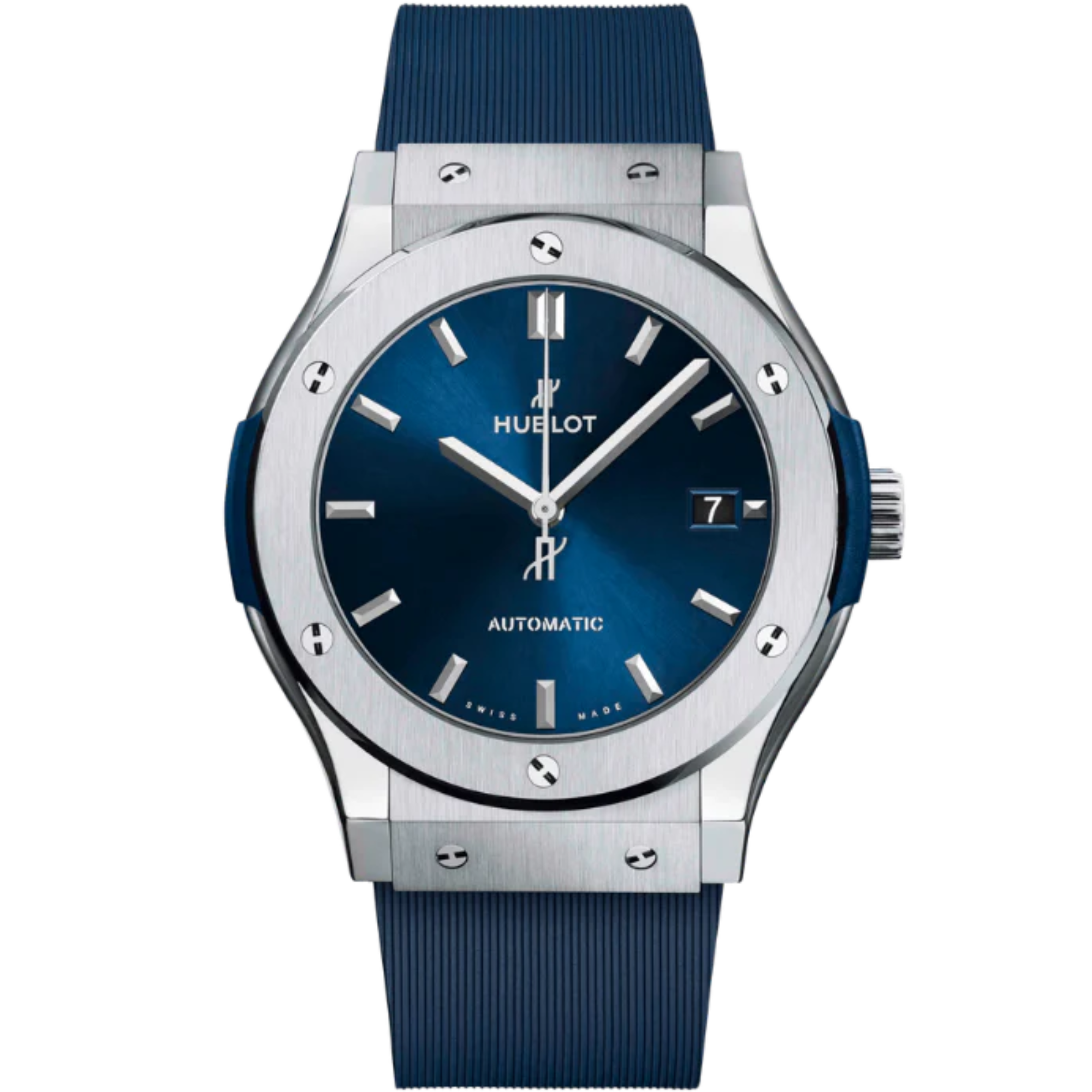 CLASSIC FUSION 3-HANDS 38MM TITANIUM BLUE - Hublot