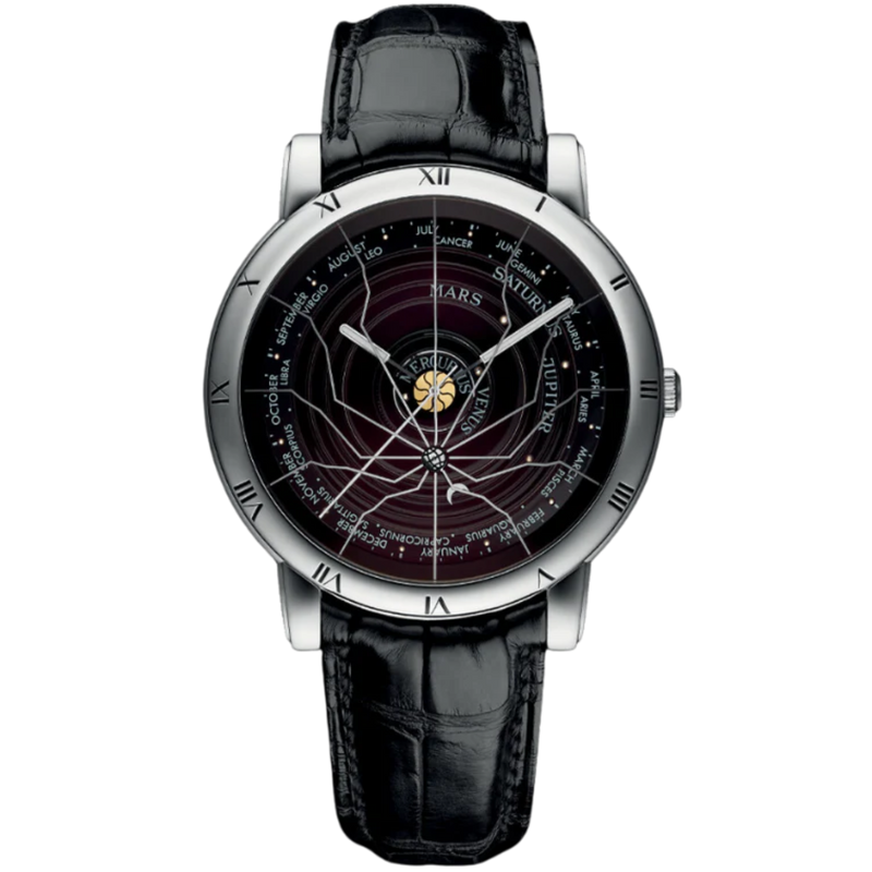 TRILOGY 41 MM PLATINUM WITH RED DIAL - Ulysse Nardin