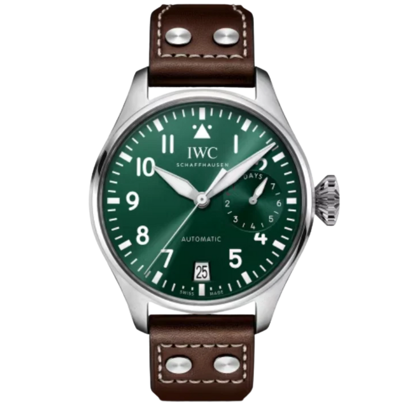 BIG PILOT’S WATCH 46 MM STAINLESS STEEL WITH GREEN DIAL - IWC