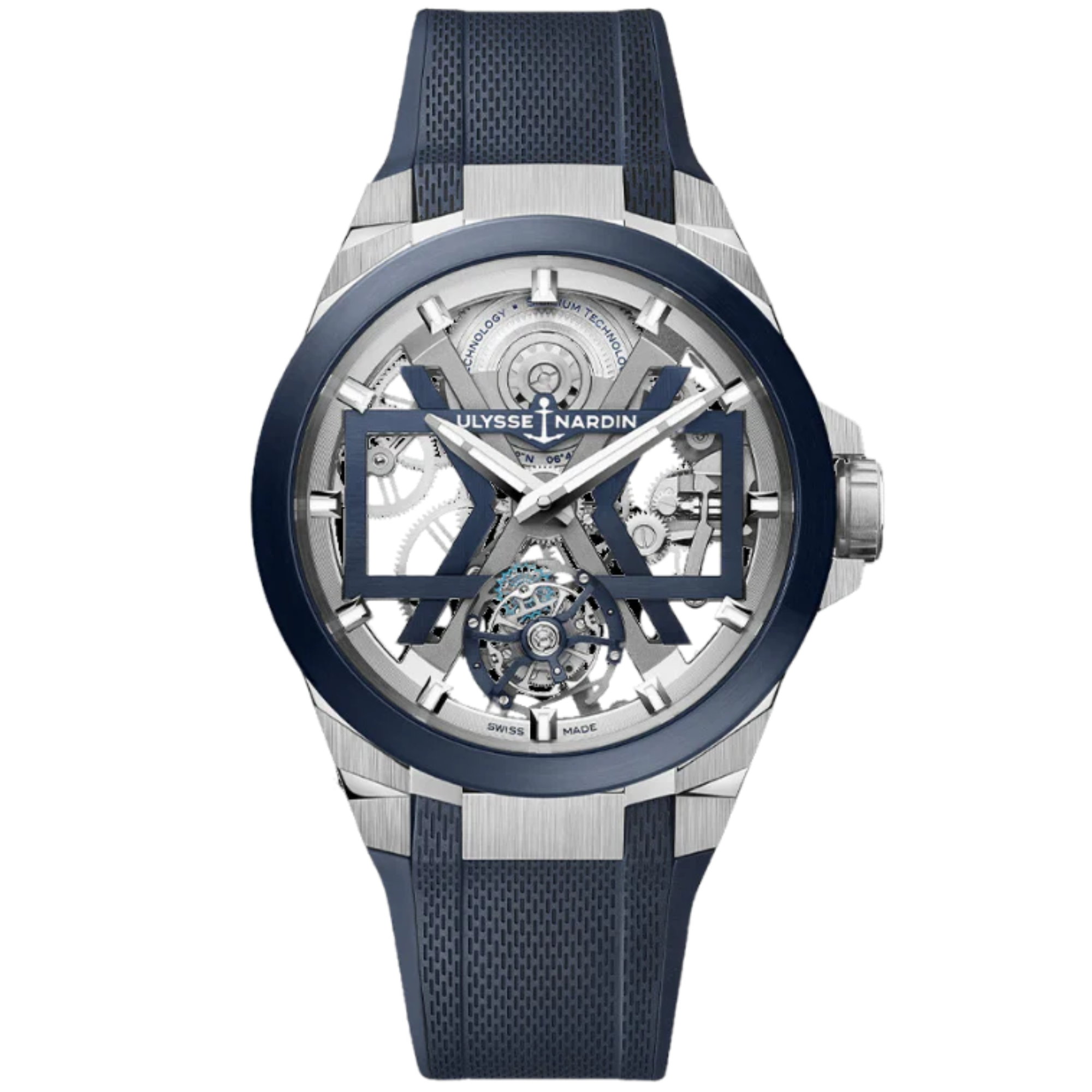 BLAST TOURBILLON 45 MM TITANIUM WITH OPENWORKED DIAL - Ulysse Nardin