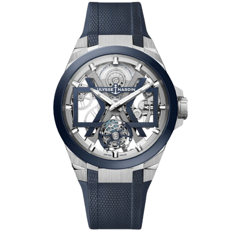 BLAST TOURBILLON 45 MM TITANIUM WITH OPENWORKED DIAL - Ulysse Nardin