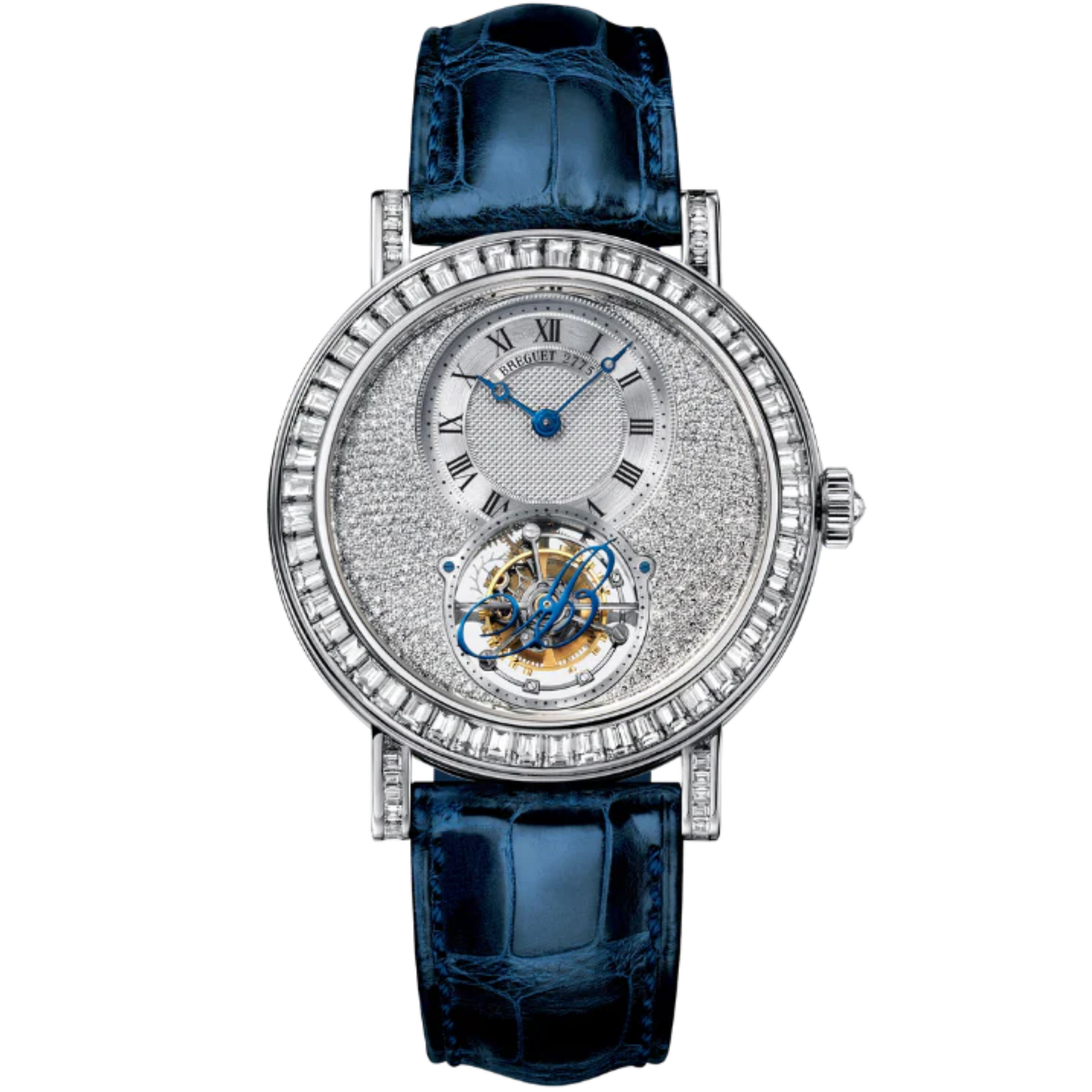 CLASSIQUE COMPLICATION 5359 40 MM WHITE GOLD WITH SILVERED DIAMOND DIAL - Breguet