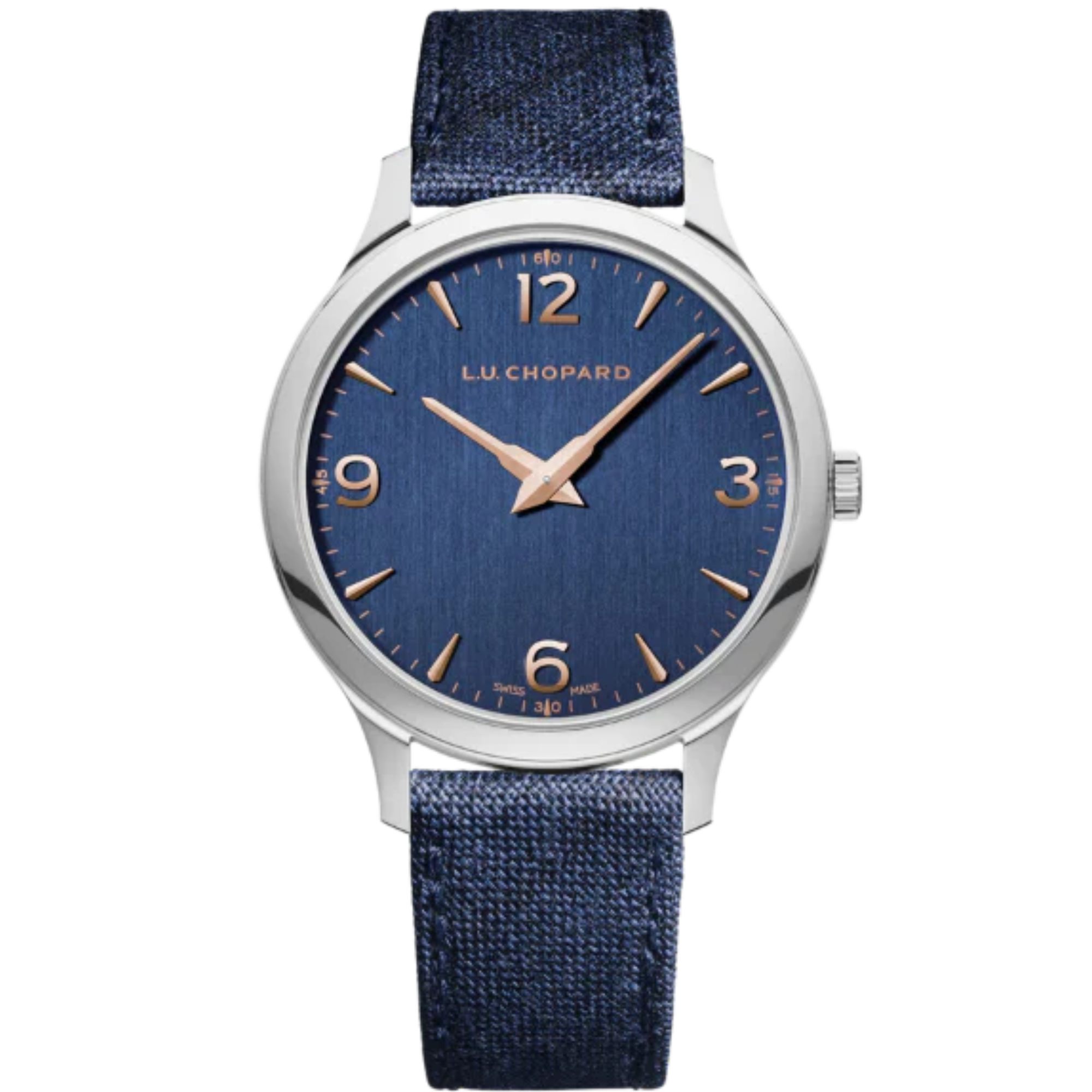 L.U.C XP 40 MM LUCENT STEEL™ WITH BLUE DIAL - Chopard