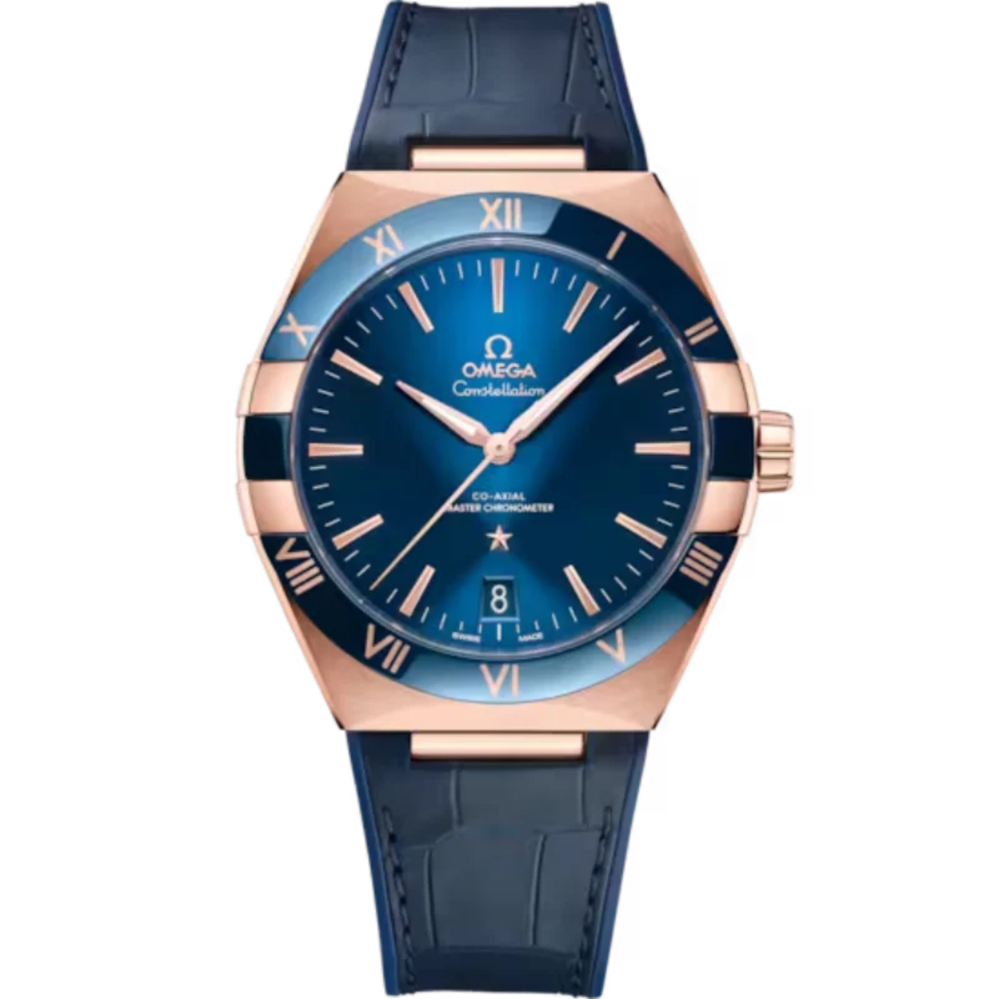 CONSTELLATION 41 MM SEDNA™ GOLD WITH BLUE DIAL - Omega