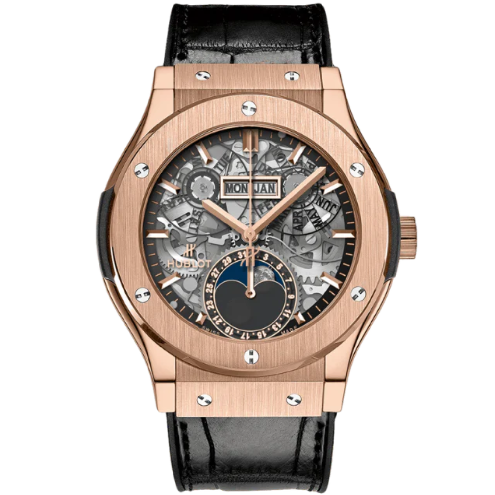 CLASSIC FUSION 42 MM AEROFUSION MOONPHASE KING GOLD - Hublot