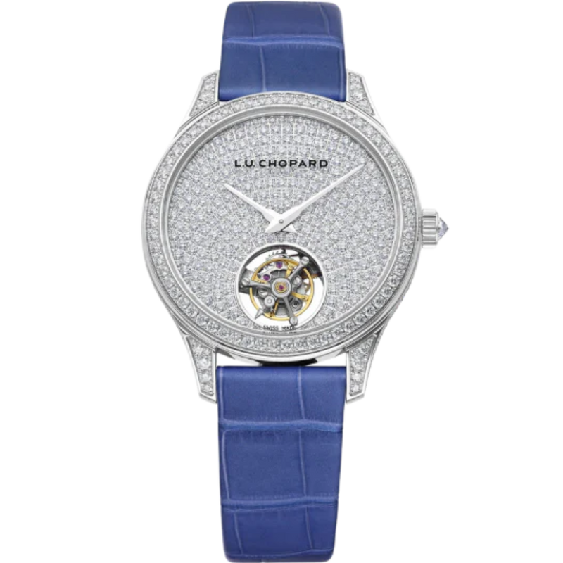 L.U.C FLYING T TWIN LADIES LIMITED EDITION 35 MM PLATINUM WITH WHITE DIAL - Chopard