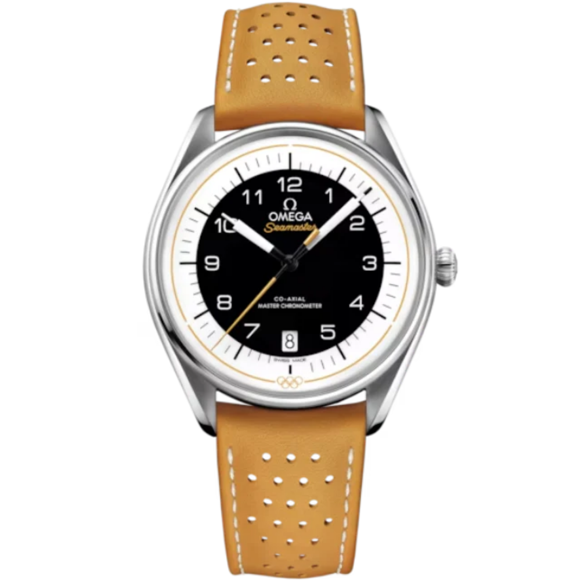 SEAMASTER OLYMPIC OFFICIAL TIMEKEEPER 39 MM STAINLESS STEEL WITH BLACK DIAL - Omega