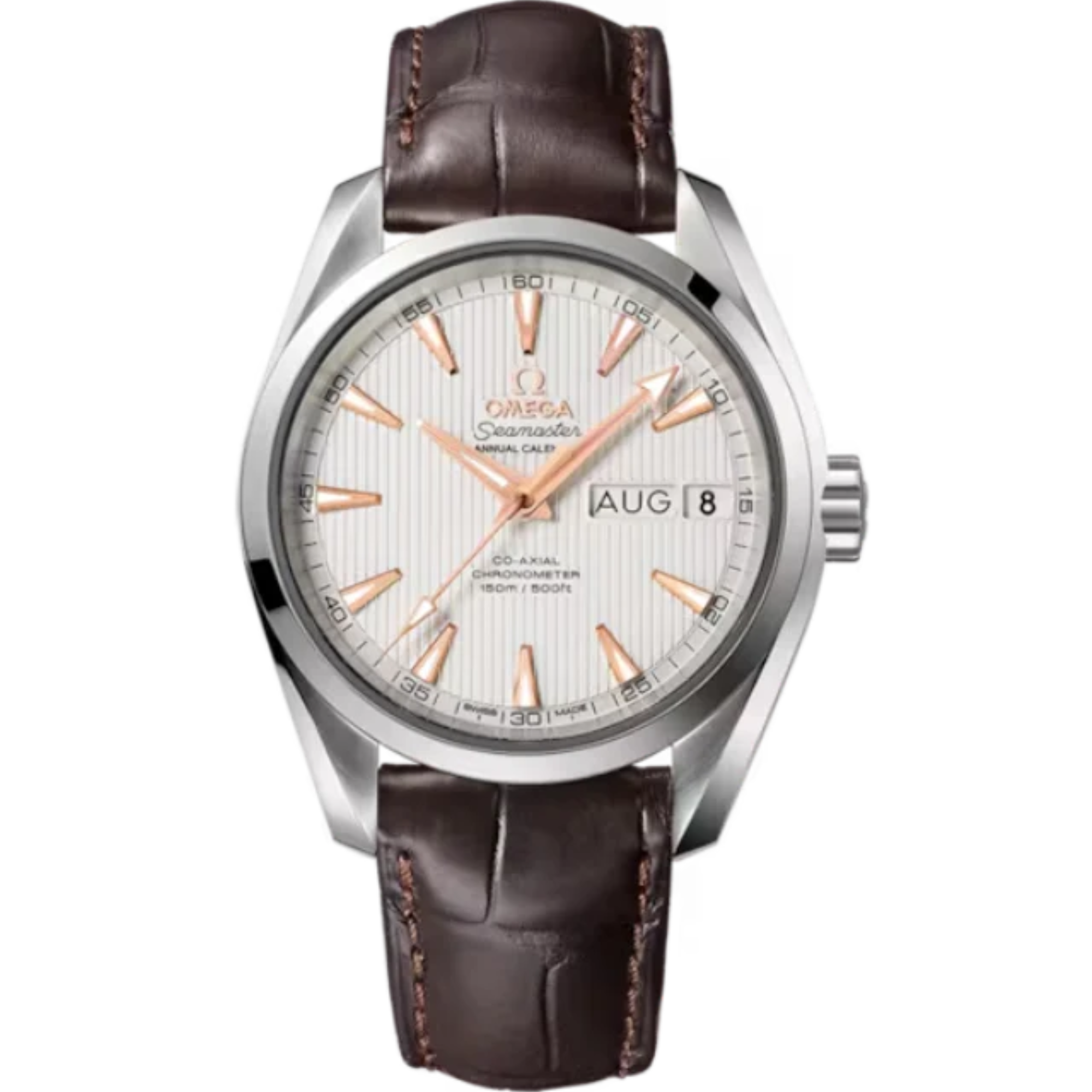 SEAMASTER AQUA TERRA 150M 38 MM STAINLESS STEEL WITH SILVER DIAL - Omega