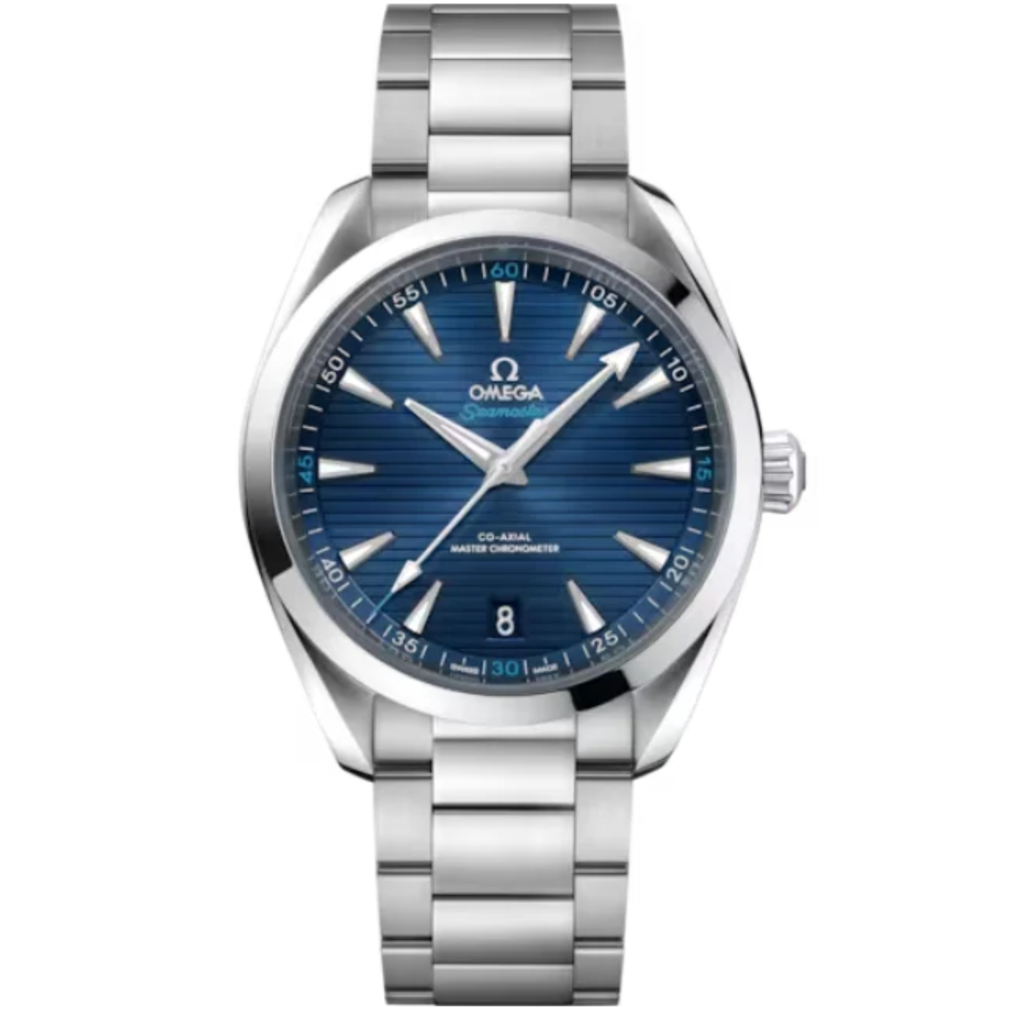 SEAMASTER AQUA TERRA 150M 41 MM STAINLESS STEEL WITH BLUE DIAL - Omega