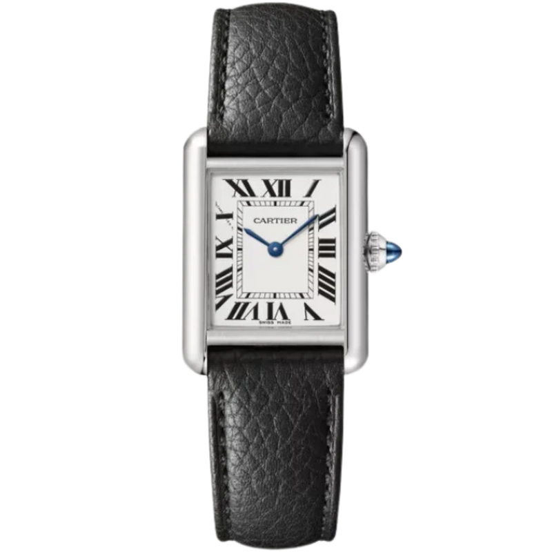 TANK 30 mm MUST WATCH SILVER STAINLESS STEEL - Cartier