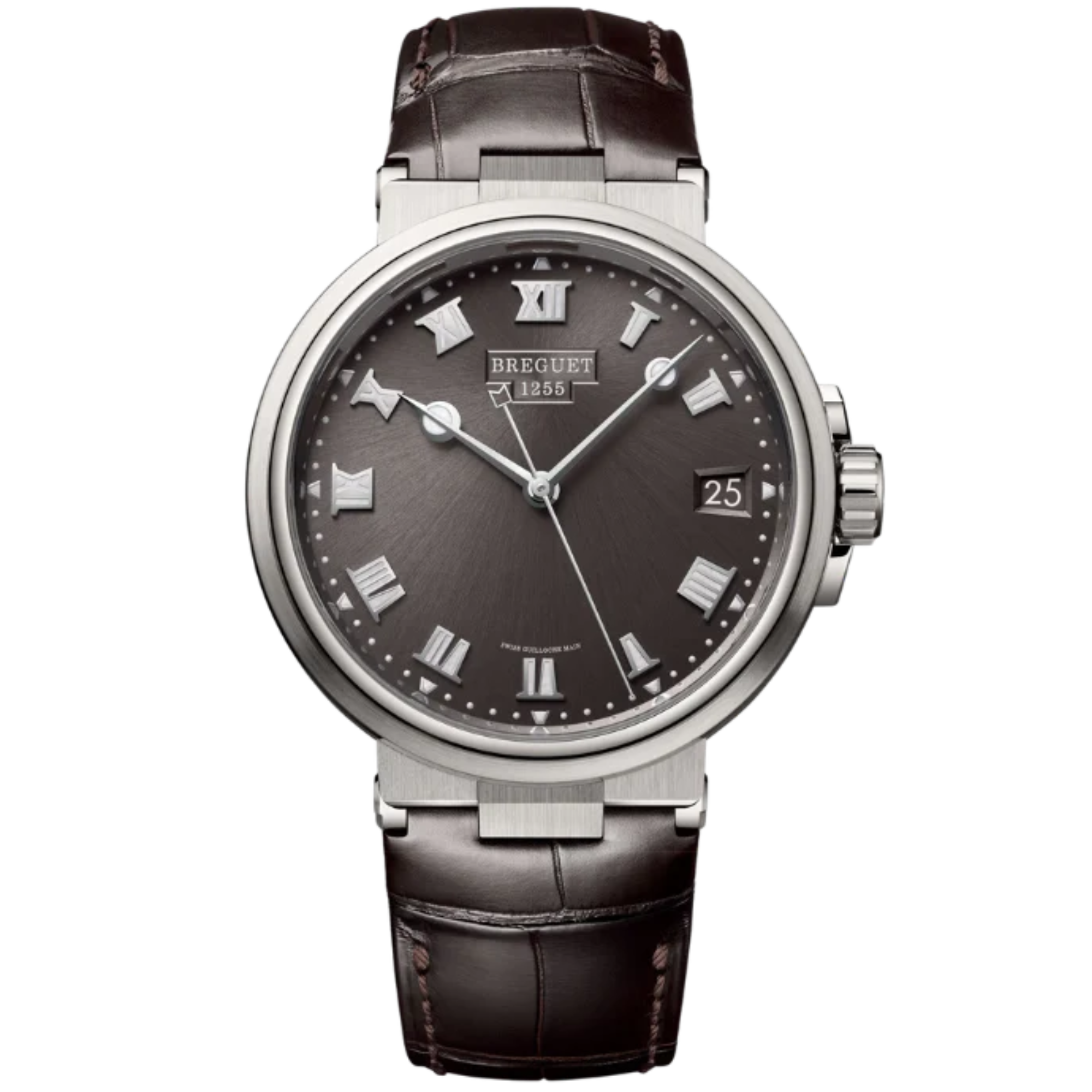MARINE 5517 40 TITANIUM WITH GREY DIAL - Breguet