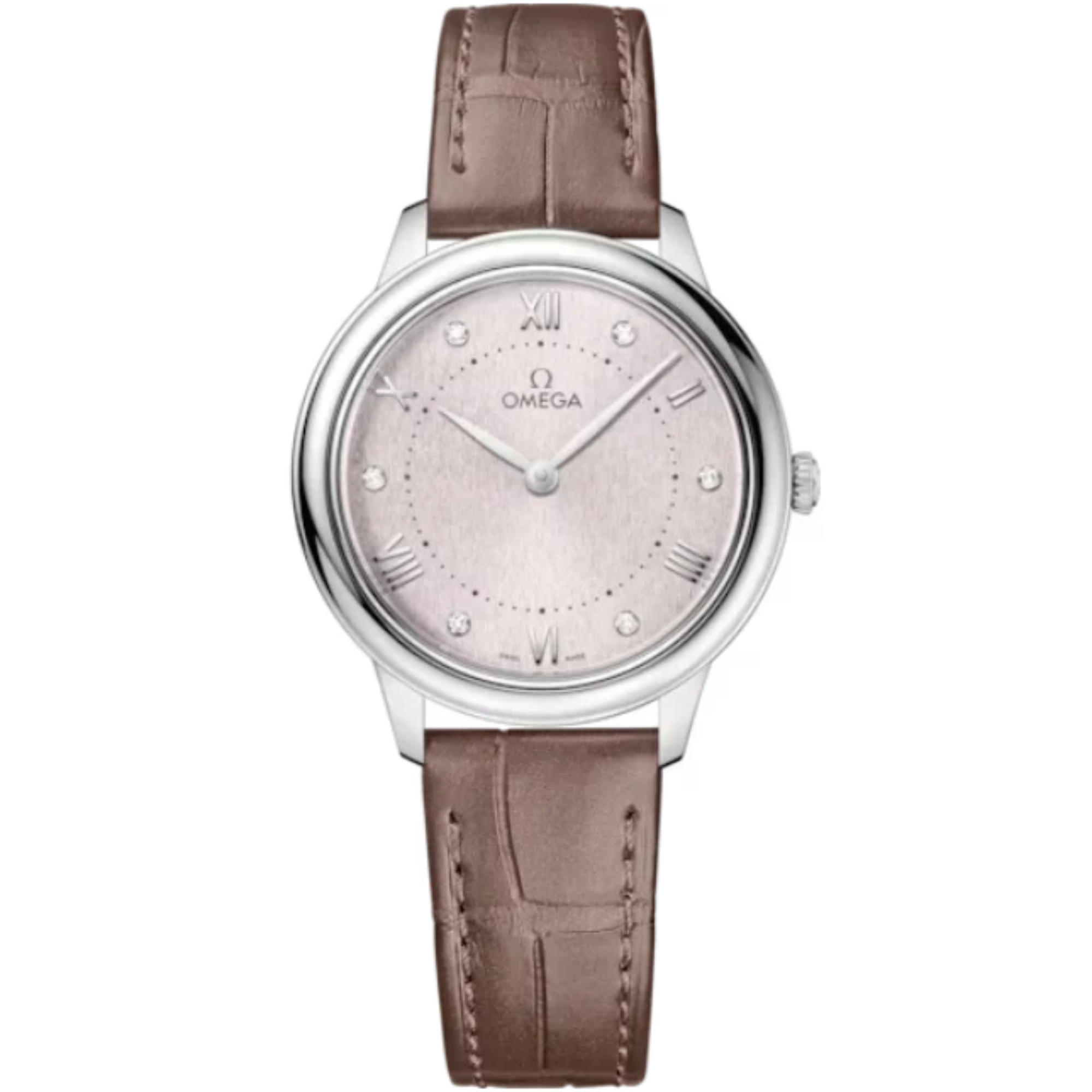 DE VILLE PRESTIGE 30 MM STAINLESS STEEL WITH SILVER DIAL - Omega